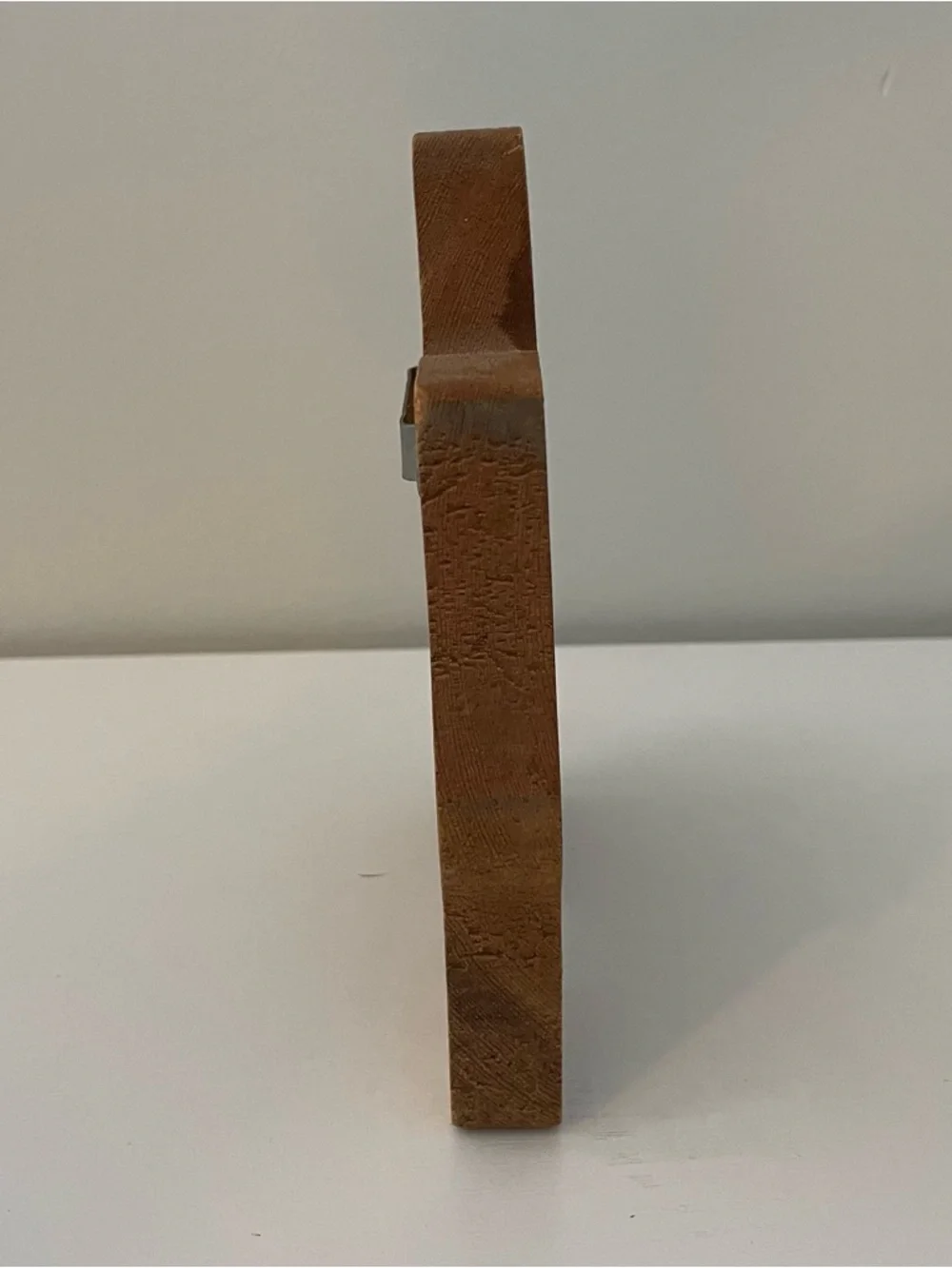 5/$25 Vintage Decorative Wooden 'Home' House Wall Accent in Blue and Tan